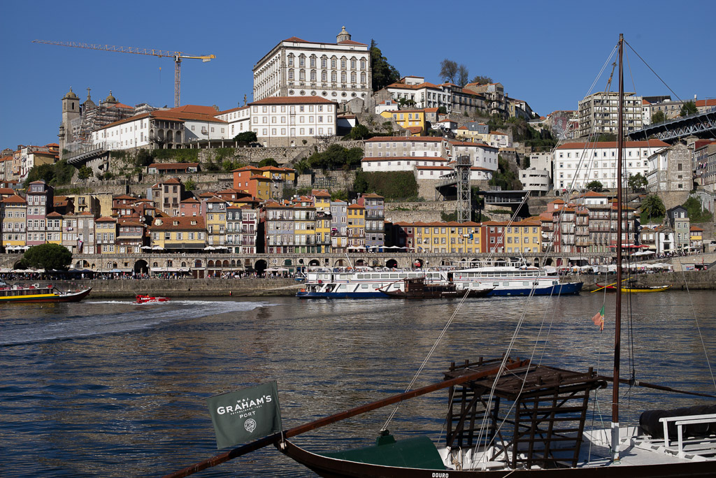 Porto from the Douro river